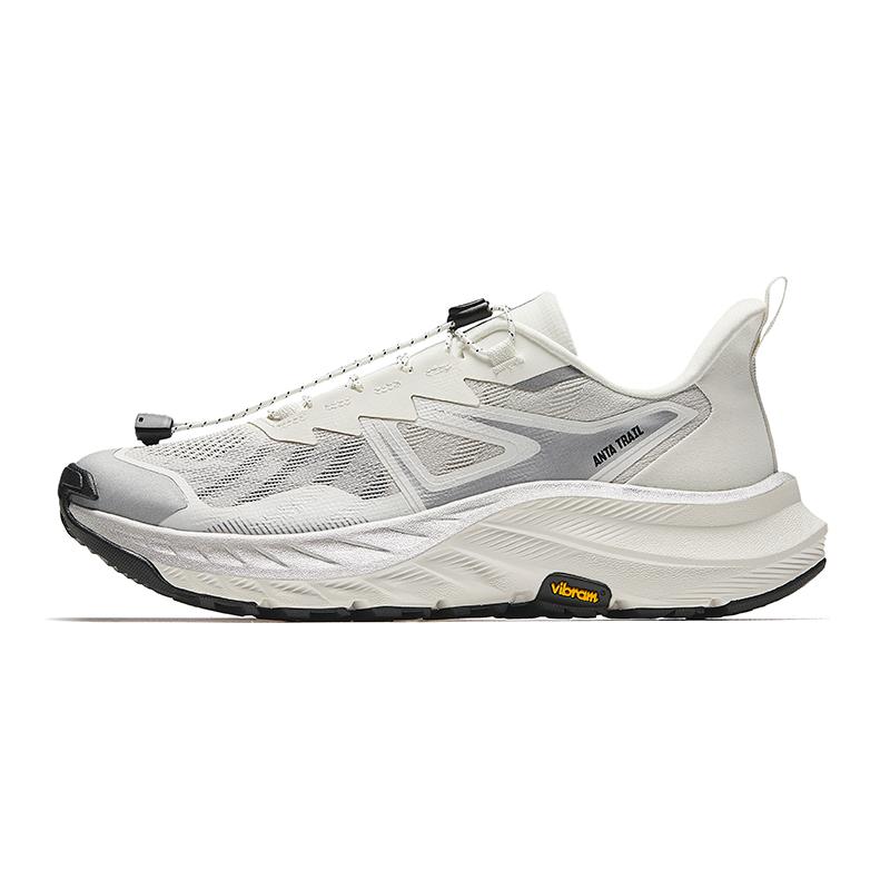 Anta Кроссовки для бега по пересеченной местности Explore Summer Edition для мужчин, цвет слоновой кости и белого 912435505-2