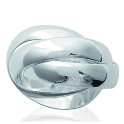 Silver Alliance 'Trio' серебро - 3 кольца 5 мм