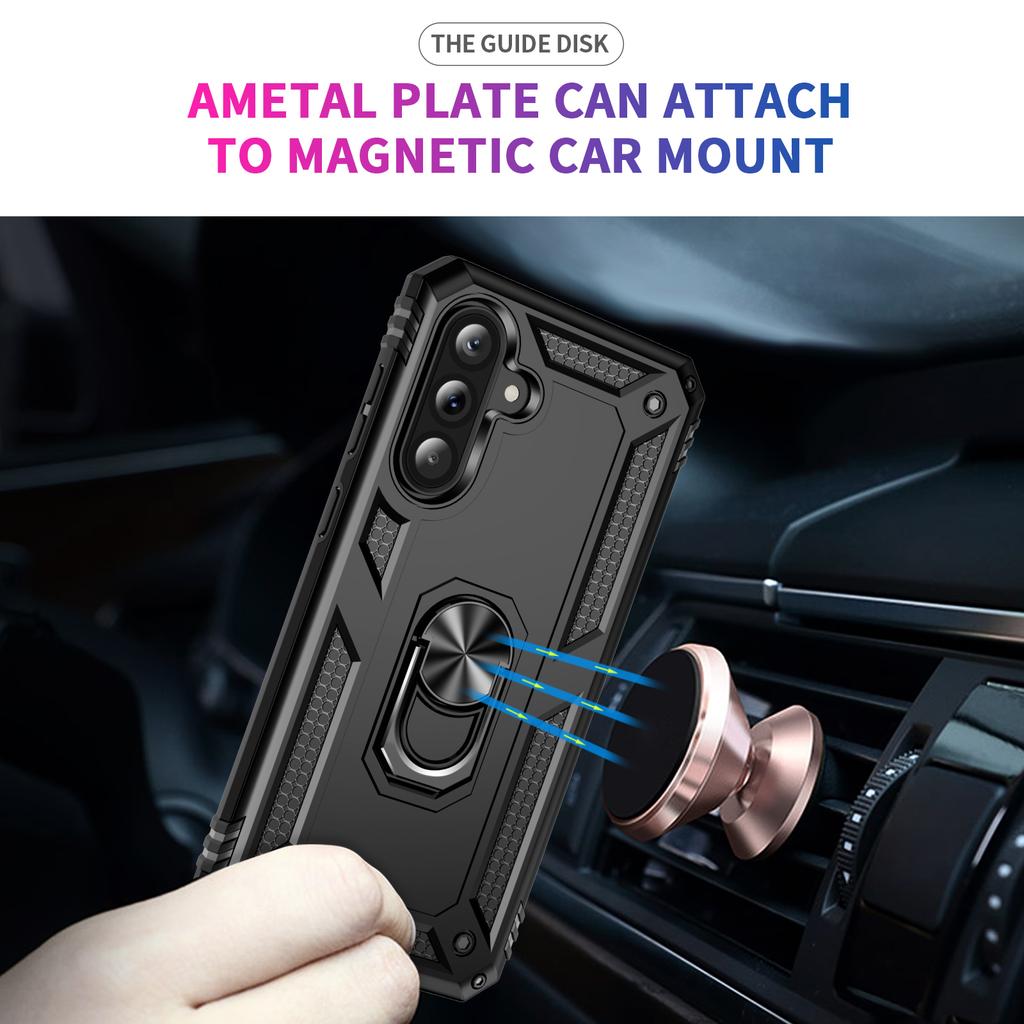For Samsung Galaxy A37 5G Case PC + TPU Phone Cover with Kickstand
