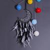50cm Dream Catcher Wind Chimes Mini Handmade Indian Style Feather Dreamcatcher Pendant Hanging Bedroom Decoration Ornament