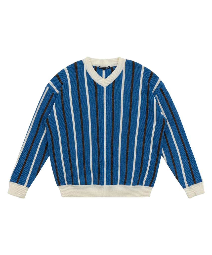 OUT OF TRUNK Vertical Stripe Knit (Man)