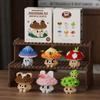 Chaolechuang Mushroom Toys - Educational Lego-Compatible Building Blocks for Kids' Birthdays