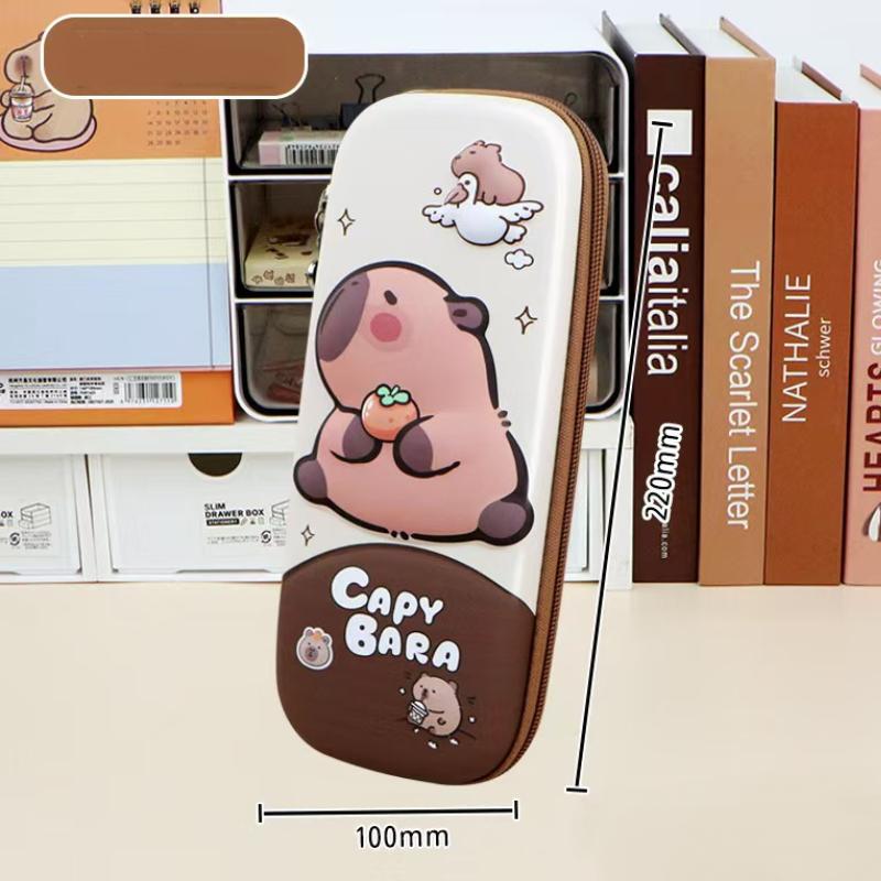 3D Cartoon Stationery Pencil Case for Boys and Girls - Large Capacity Stationery Bag for Primary School Students