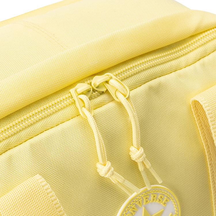 Converse Simple Fashion Versatile Casual Polyester Backpack Medium Men backpack Yellow CV2513029PS-006