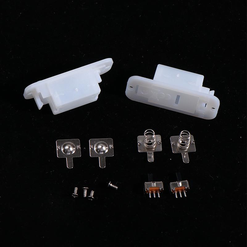 10 комплектов Ag13/LR44 батарейный отсек с кнопкой переключения батарейный отсек 3 В 4,5 В подарочный плеер батарейный отсек без батареи