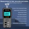 НОВЫЙ Цифровой Алкотестер Дыхания Высокочувствительный Алкотестер С ЖК-Дисплеем Анализатор Пьяного Вождения Профессиональный Анализатор