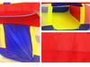 Foldable Indoor Play Tent with Basketball Hoop and Ball Pit for Kids