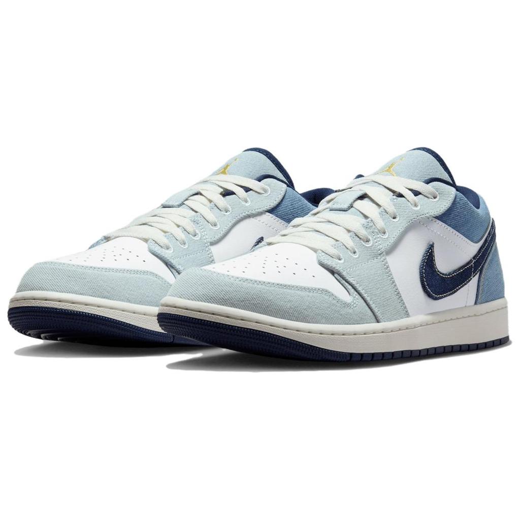 Air Jordan 1 Low Denim Мужские кроссовки Сине-Белый Парус IH0648-141