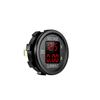 DC 5-48V Car Motorcycle Voltmeter Ammeter Mini Digital Waterproof LED Panel Tester Display Round Volt Meter Gauge For 12V Truck
