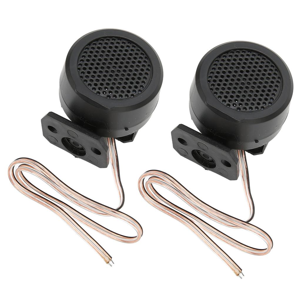 Автомобильный купольный твитер, 2 шт., 500 Вт, 4 Ом, встроенный конденсатор, автомобильный громкоговоритель с отличным качеством звука