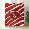 "FC Hürth Soccer Logo Blanket Design" print blanket soft and cozy perfect for the living room bed sofa or a nap,gift