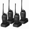 4PCS Baofeng BF-888S V2 Walkie Talkie Dual Band Portable Long Range UHF 400-470MHz VOX Ham Two Way Radio For Hunting Hotel Walk