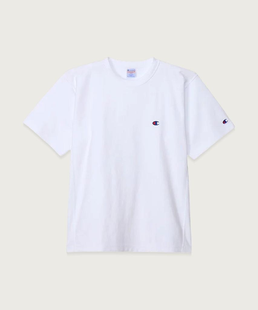 CHAMPION Reverse Weave C Logo Short Sleeve T-Shirt White