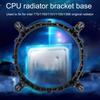 Adjustable PC CPU Radiator Bracket Cooling Fan Mounting Holder Cooler Heatsink Base