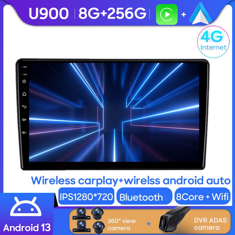 Android Мультимедиа Для Opel Vectra 3 C 2002 - 2008 Автомобильный Стерео Процессор Радио QLED Плеер Навигация Carplay Авто HDR Камера WIFI Экран