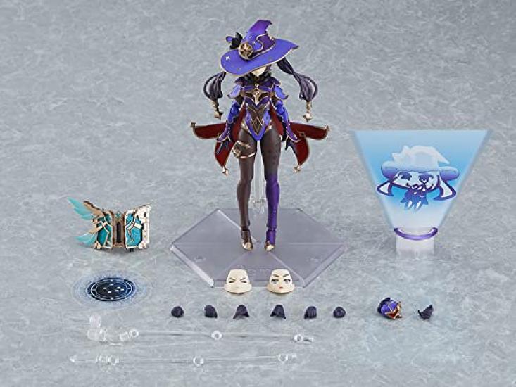Figma Genshin Impact Мона Подводное зрение АБС ПВХ ПЭТ Раскрашенная Подвижная Фигурка M06795 Вер.. Немасштабируемый & &