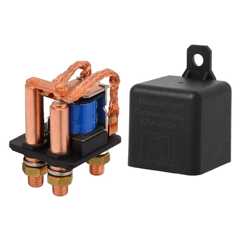 12V 200A 5 Pins Continuous Relay Power Control Universal for Car Truck Boat Marine