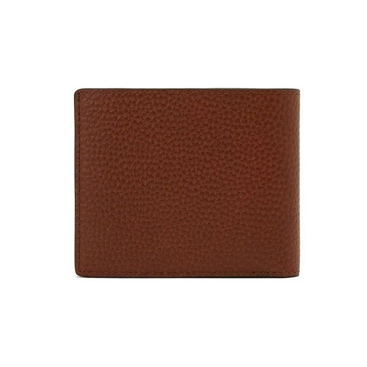 Кошелек-кардхолдер Mulberry 11-зернистая кожа Складной кошелек Мужские кошельки Коричневый RL4919-346G110