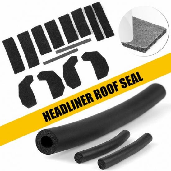 17Pcs Hard Top Leak Repair Seal Kit Assy for 2007-2017 Jeep Wrangler 68026937AB