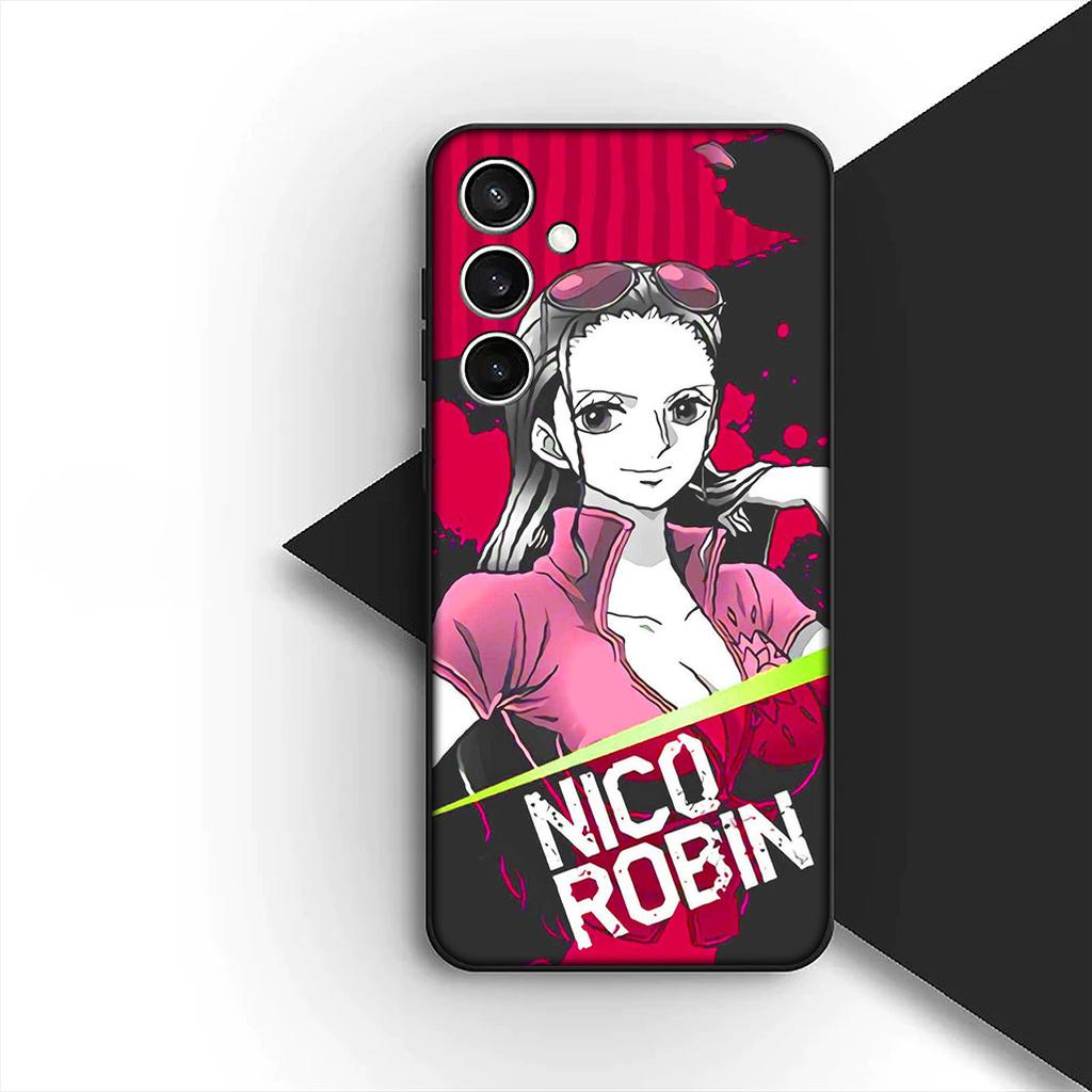 for Xiaomi Redmi Note 12 11 10 A3 Pro 10A 10C 12C Note12 5G 4G Phone Cover Soft Case Roronoa Zoro Nico Robin One Pieces Luffy
