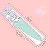 1 Piece Cute Carrot Bunny Stationery Cartoon Drawing Kitten Straight Plastic Ruler