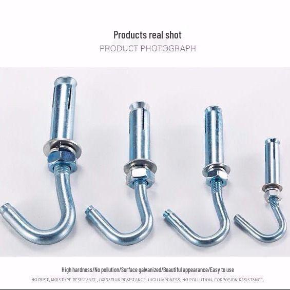 Набор крюков с распорными винтами для потолочного вентилятора с хвостовиком для дрели