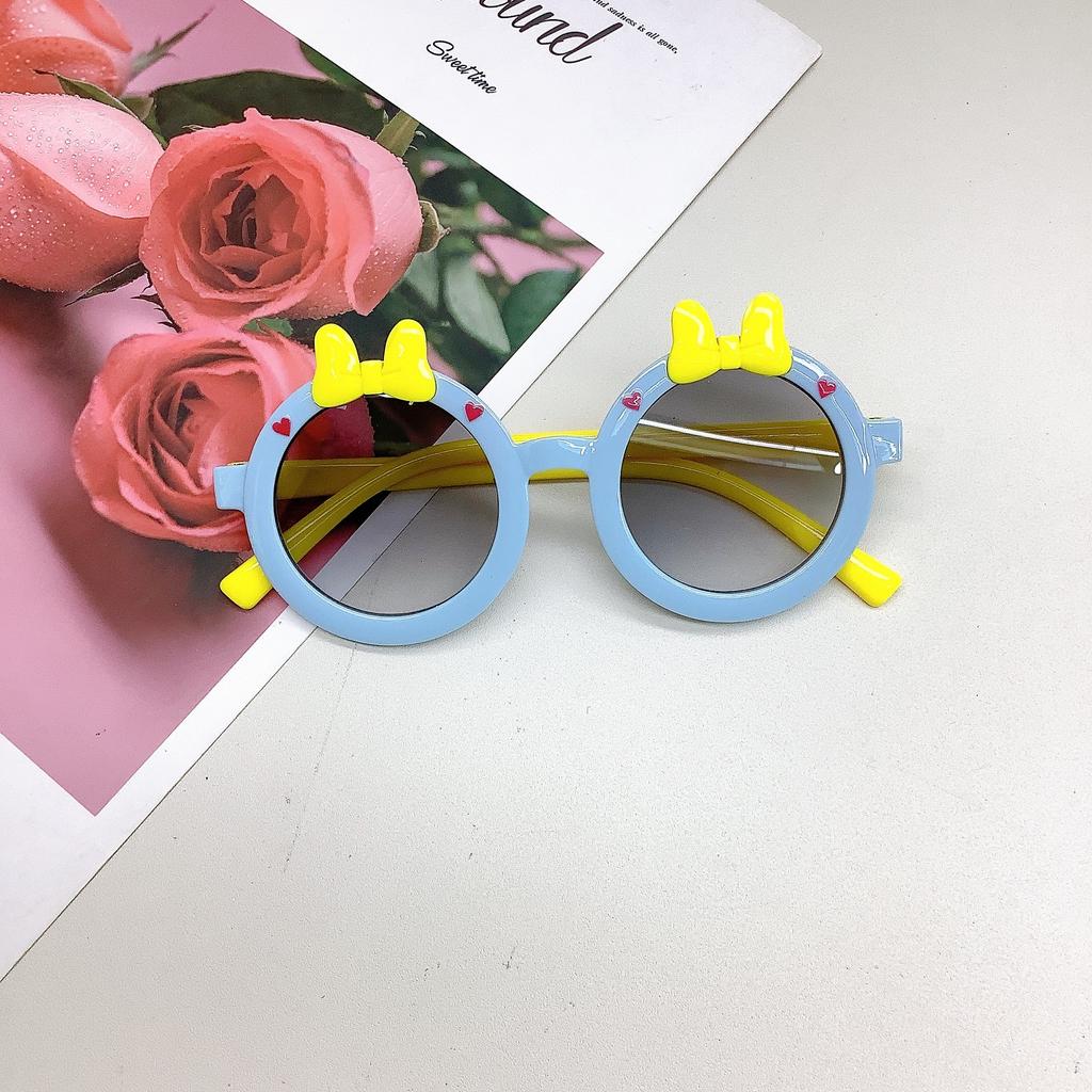 Детские солнцезащитные очки модные милые бантики модные детские солнцезащитные очки для малышей на выход универсальные очки с защитой от ультрафиолета