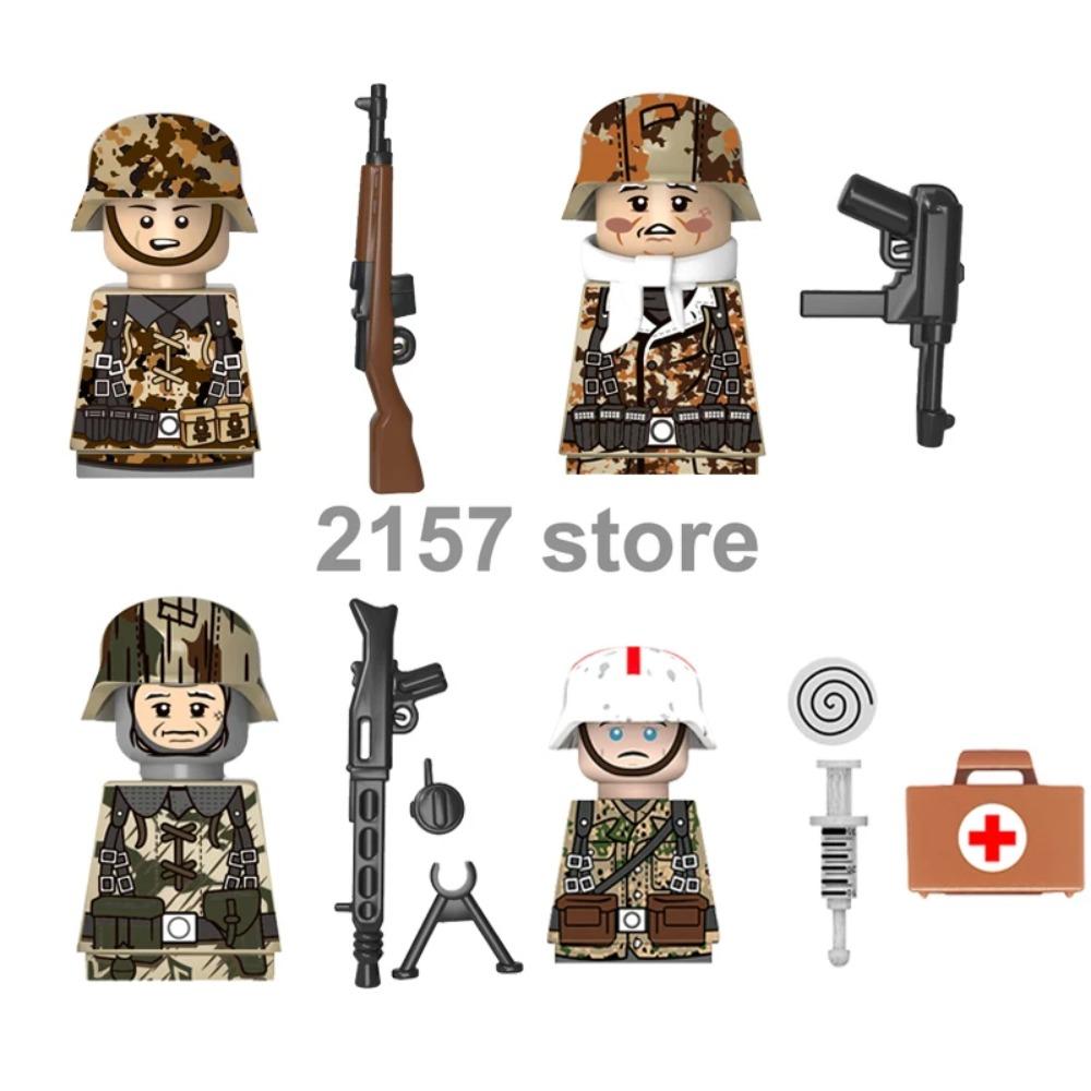 Военный Солдат Фигурка Строительный Блок Оружие Рейнджер Камуфляж Война во Вьетнаме US Special Forces KSK Медицинский Бандит Вор Игрушка Подарок