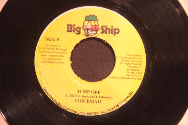 7inch Record VOICEMAIL / FUTURE FAMBO - Jump Off / Out NONE Big Ship Jamaica Reggae, Ska & Dub Used