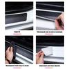 KLYE5 Car Door Threshold Sill Protective Stickers Anti Scratch For Ford FOCUS Logo Protective Film Waterproof Decals Car Accessories
