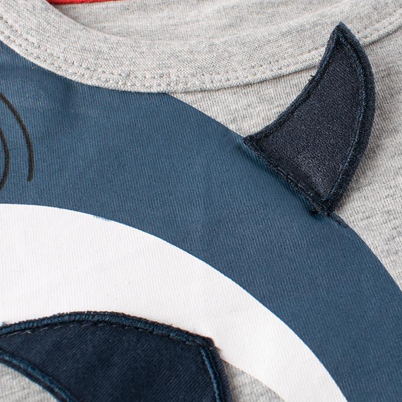 2025 Детская корейская футболка с коротким рукавом - повседневная одежда для мальчиков