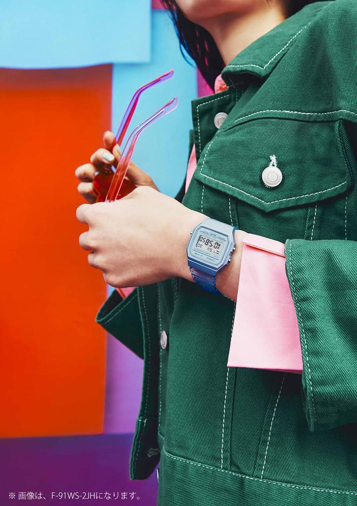 Casio Casio White Watch, Collection, F-91WS-7JH,