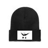 Banksy's Panda Holding Assault Rifles Knitted Hat for Women Unisex Skullies Beanies Autumn Winter Hats Banksy Crochet Melon Cap