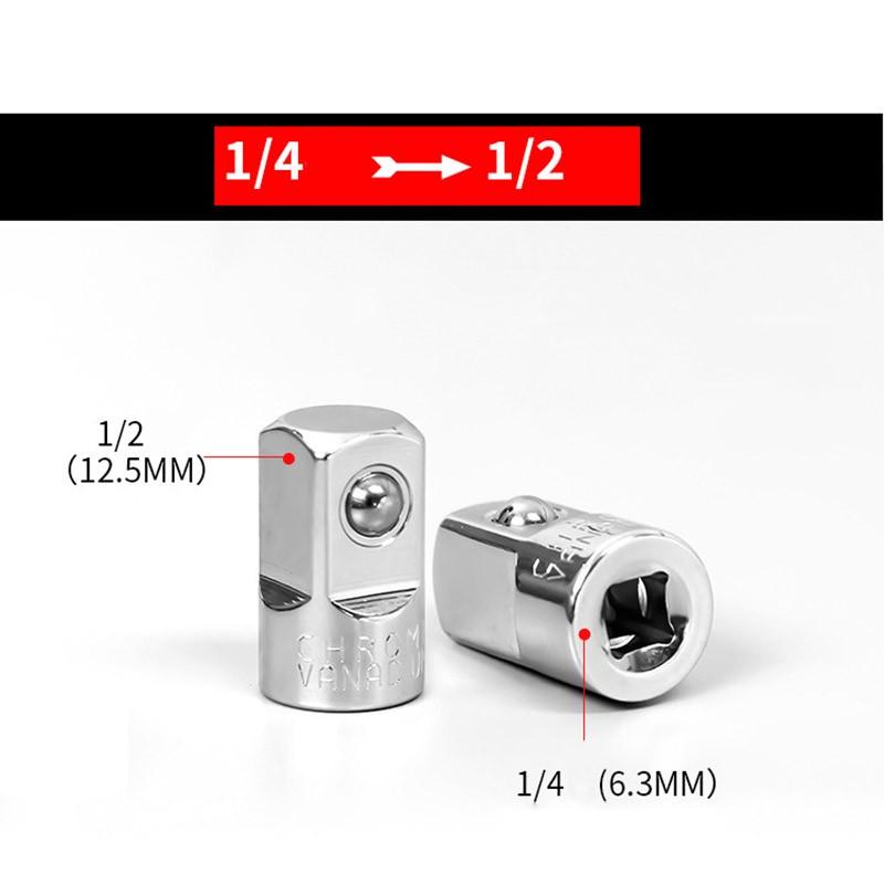 1/4\" 3/8\" 1/2\" Адаптер для гнезда Прочные аксессуары