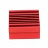 Aluminum Alloy RC Heat Sink for 180 Brushed Motor 20mm Upgrade Part Motor Cooling Fan for 1 18 RC Cars Red