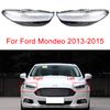 Car Front Headlight Cover For Ford Mondeo 2013 2014 2015 Headlamps Transparent Glass Lamp Shell Headlights Cover Lens