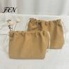 Space Saving Bedroom Storage Canvas Drawstring Bag, Heavy Duty Reusable Organizing Durable Organizer Pouch, Dust-proof Container for Outdoor