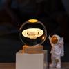 8 см 3D хрустальный шар хрустальная планета ночник лазерная гравировка солнечная система глобус астрономия подарок на день рождения украшение для домашнего стола