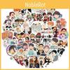 100pcs Anime Japanese Haikyuu Graffiti Sticker Waterproof Skateboard Phone Dec