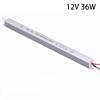 1Pcs For LED Light Strip Lamp LED Driver Power Supply 24W 36W 48W 60W 100W AC220V To DC 12V/24V Switching LED Driver Ultra Thin