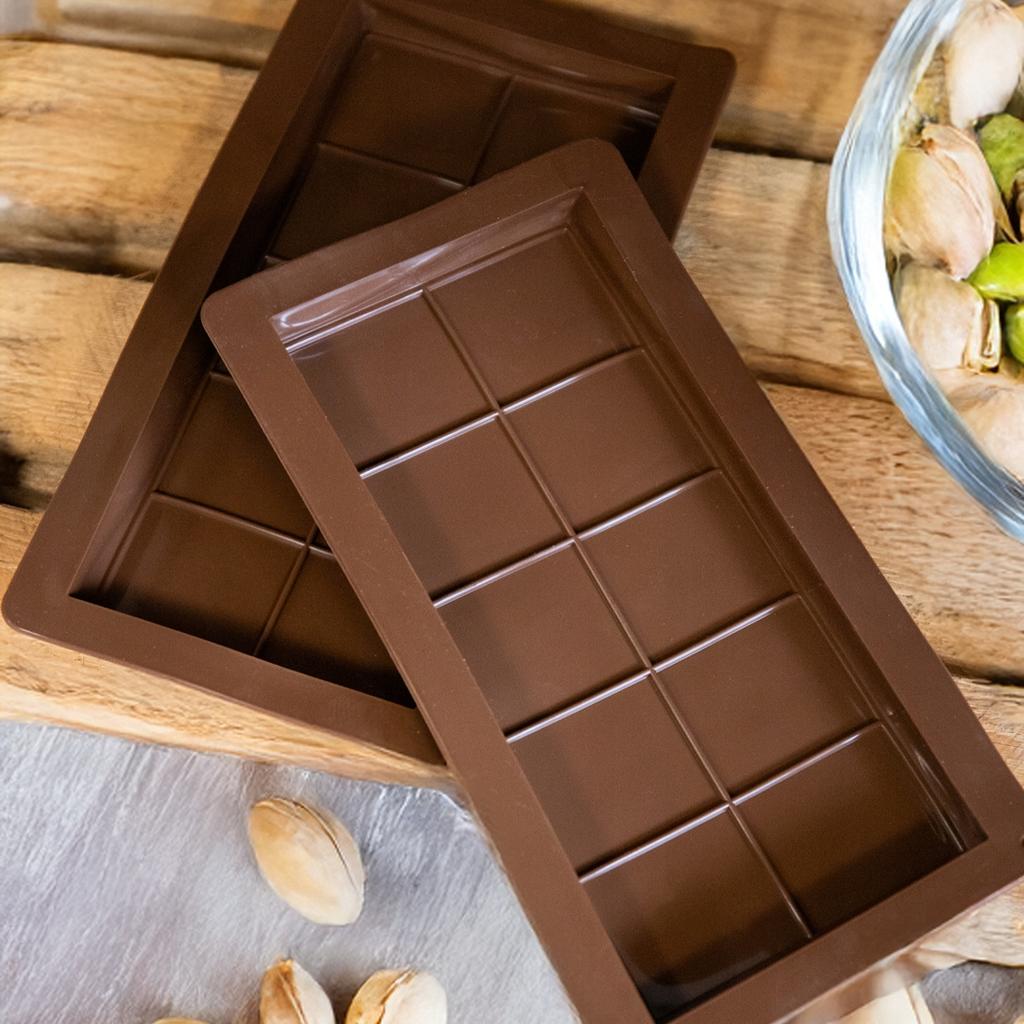 2x MOLD FOR DUBAI CHOCOLATE Silicone Chocolate Bar