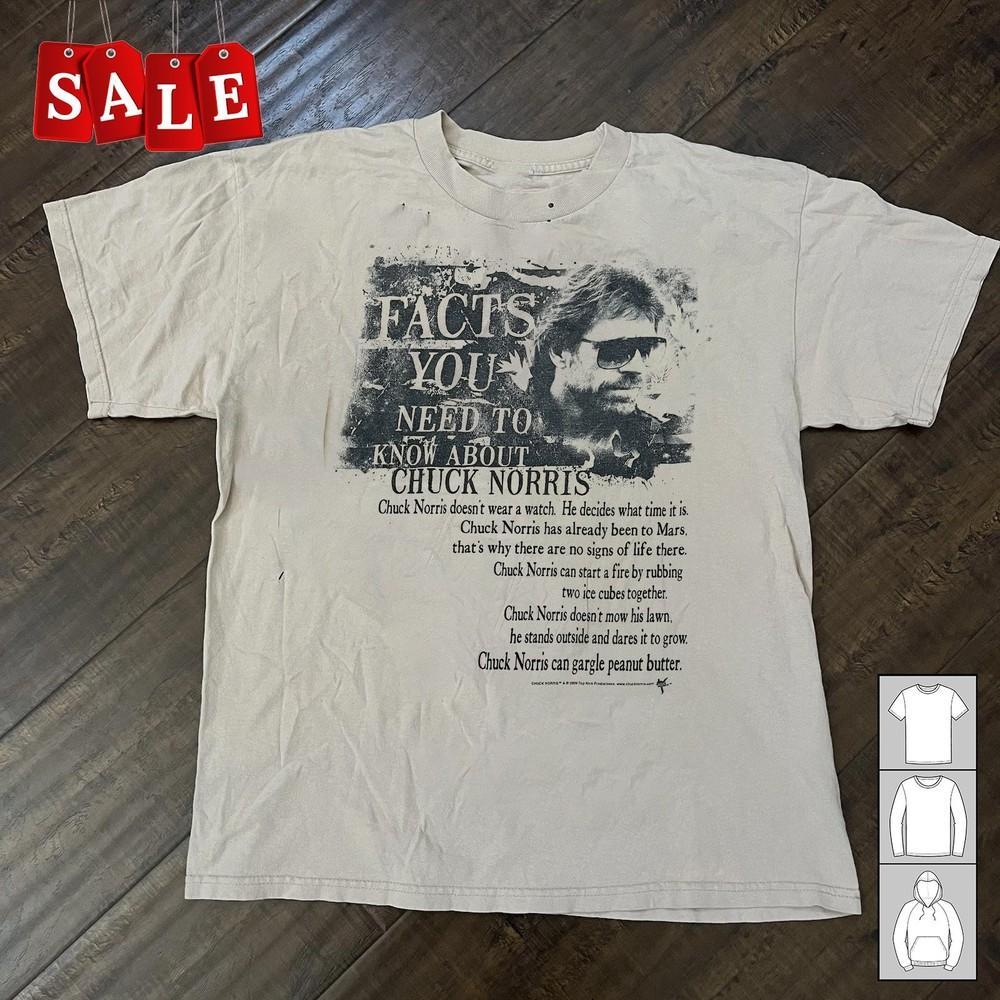 New Popular Chuck Norris Facts You Need To Know Unisex S5XL Shirt TH1033 Unisex T-Shirt
