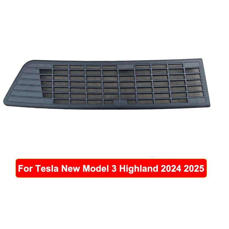 Для Tesla Новый Модель 3 Хайленд 2025 2025 Крышка Вентиляционного Отверстия Потока Воздуха Накладка Впускного Отверстия Предотвращение Засорения Впускного Отверстия Противомоскитные Аксессуары