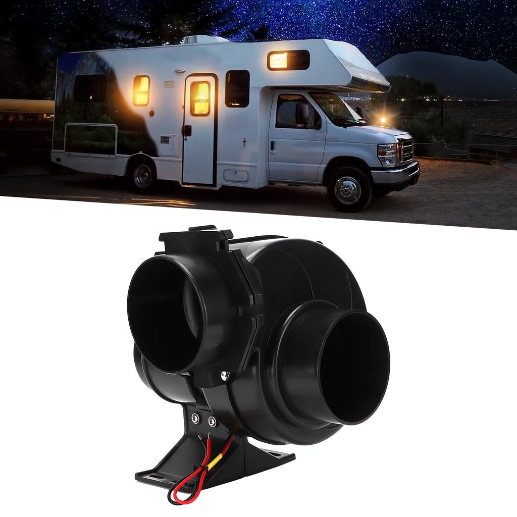 Вентилятор для трюма DC 130CFM Черный Коррозионностойкий ABS Вентиляция для Лодки Морского Транспорта Автобуса(12V )