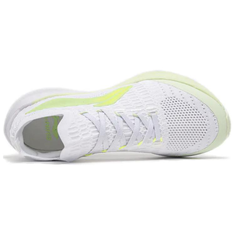 Li Ning Treading Wind V2 модные нескользящие кроссовки с низким верхом для тренировок и бега мужские кроссовки белые AGLU323-3