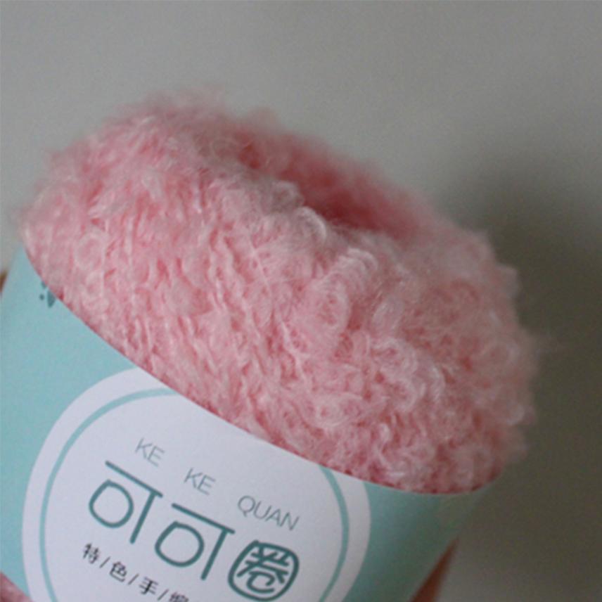 Шерстяная пряжа мягкая гладкая для ручного вязания круговая нить вязаная крючком кукольные волосы сделай сам плюшевая кукла рукоделие вязание сделай сам вязаный инструмент