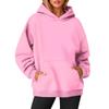 Women's O-neck Long Sleeve Top Solid Color Hoodie Crewneck Sweatshirts Long Sleeve Solid Color Top Sweatshirts