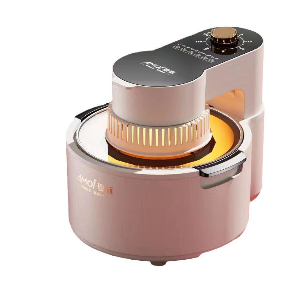 New Visual Air Fryer, Large Capacity, No Oil Fume, Electric Fryer, Household Multifunctional, Electric Oven Airfryers