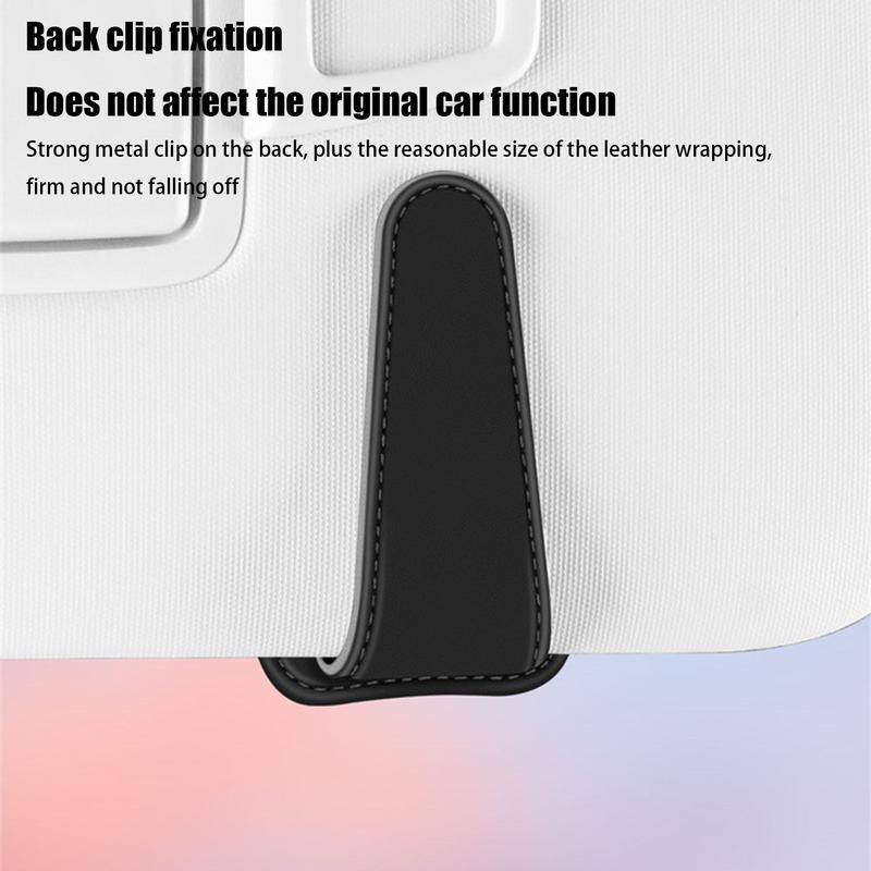 Автомобильный держатель для солнцезащитных очков, держатель для очков, держатель для автомобильных очков, держатель для солнцезащитного козырька автомобиля, держатель для автомобильных солнцезащитных очков разного размера E