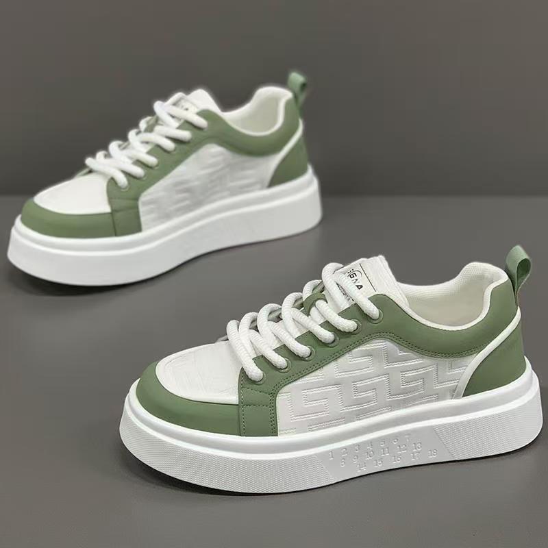 Men's Shoes for Spring Breathable New Thin Casual White Shoes Trendy Shoes Korean Versatile Men's Sports Shoes